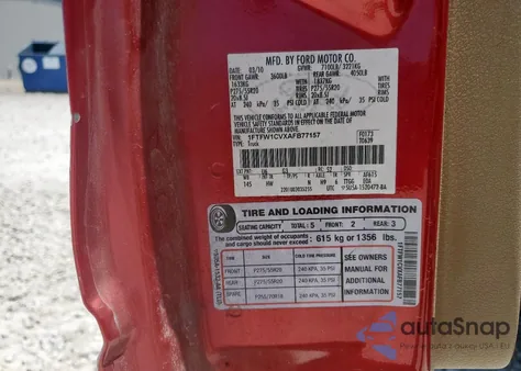 2010 Ford F150 Supercrew from USA, damaged, VIN 1FTFW1CVXAFB77157